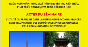 Actes du séminaire de recherche francophone – édition 2021